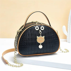 Messenger Chain Small Round Bag Women One-shoulder Handbag