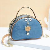 Messenger Chain Small Round Bag Women One-shoulder Handbag