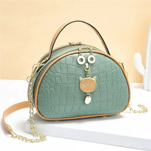 Messenger Chain Small Round Bag Women One-shoulder Handbag