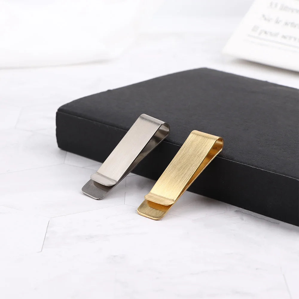 Metal Money Clip 2 Colors Man Clamp Holder For Money Wallet