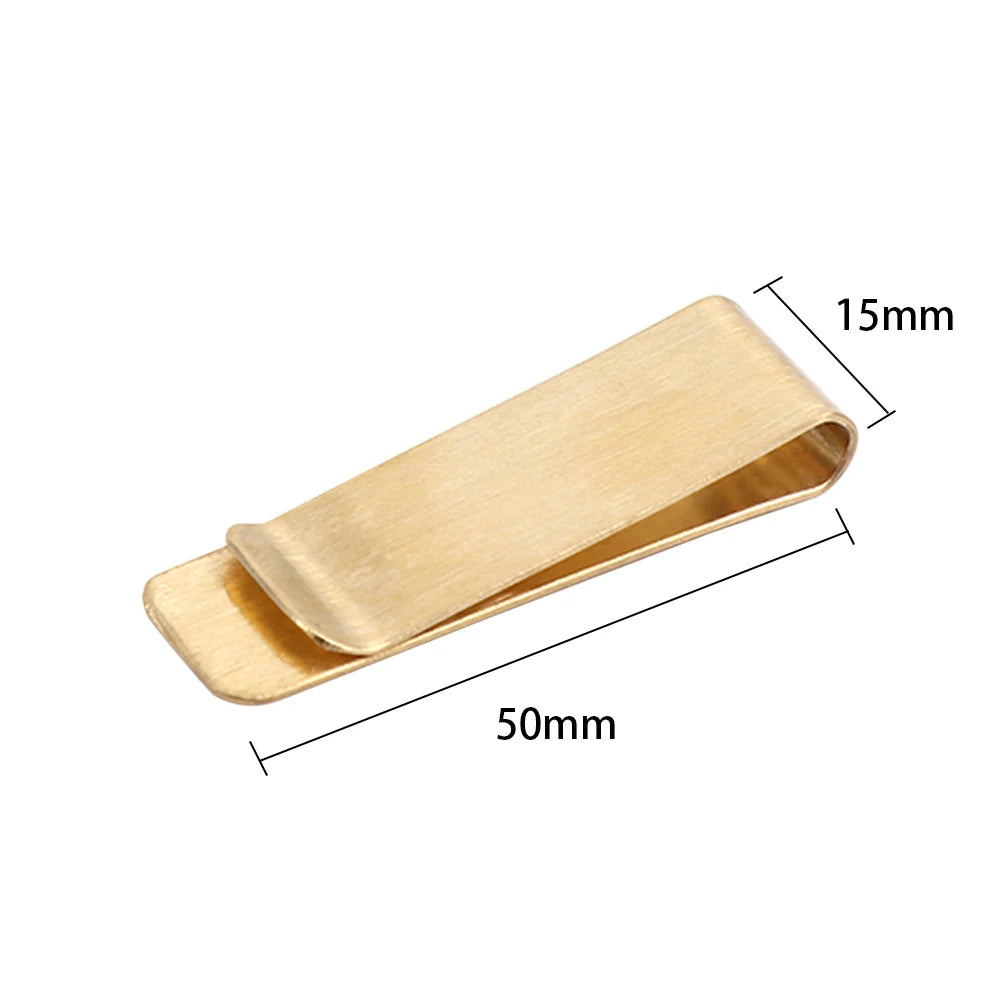 Metal Money Clip 2 Colors Man Clamp Holder For Money Wallet