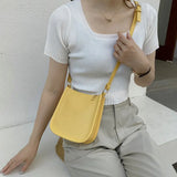 Mini Bucket Bag Summer Female Handbags Pu Leather Casual Shoulder Bag