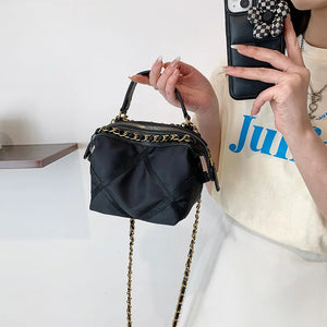 Chain Crossbody Bag for Women Square Bag