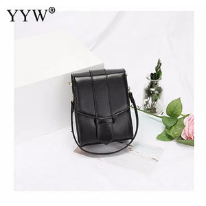 Small Square Shoulder Bag with Wide Strap for Women