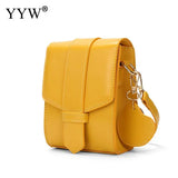 Small Square Shoulder Bag with Wide Strap for Women