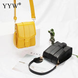 Small Square Shoulder Bag with Wide Strap for Women