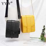 Small Square Shoulder Bag with Wide Strap for Women