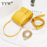 Small Square Shoulder Bag with Wide Strap for Women