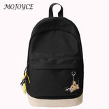 Nylon Backpack Large Capacity Casual Shoulder Backpack Student