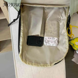 Nylon Backpack Large Capacity Casual Shoulder Backpack Student