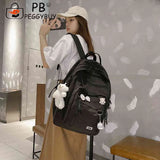 Nylon Backpacks Multi-pocket Casual Backpack Large Capacity
