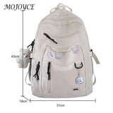 Nylon Backpacks Multi-pocket Casual Backpack Large Capacity for High School
