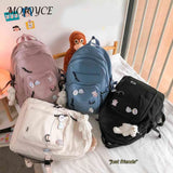 Nylon Backpacks Multi-pocket Casual Backpack Large Capacity for High School