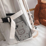 Nylon Backpacks Multi-pocket College Backpacks Large Capacity Backpack