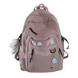 Nylon Backpacks Multi-pocket College Backpacks Large Capacity Backpack