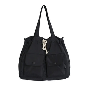 Nylon Tote Bag Large Capacity Shoulder Bag