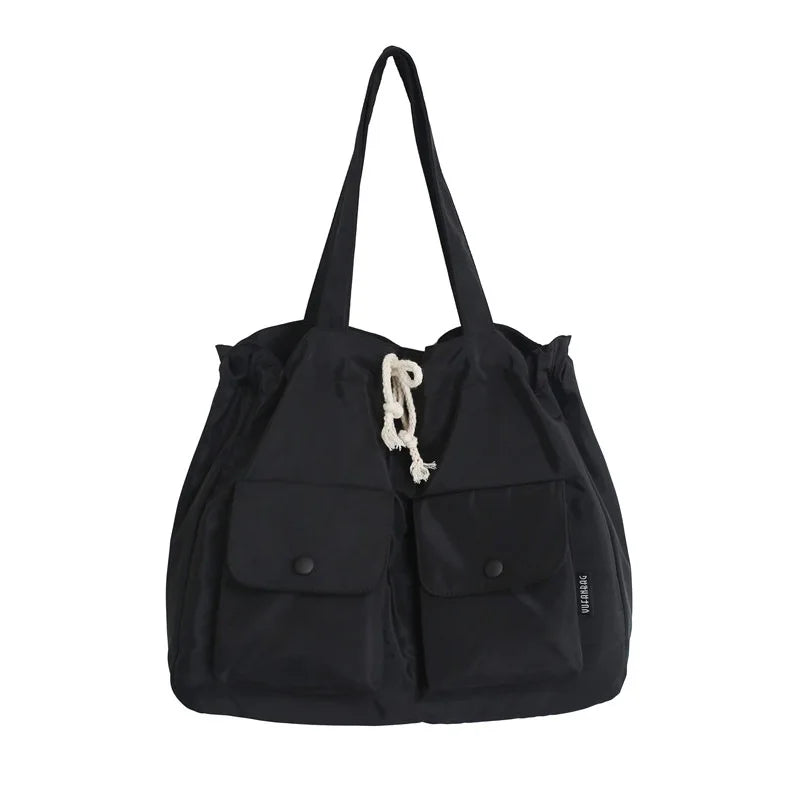 Nylon Tote Bag Large Capacity Shoulder Bag