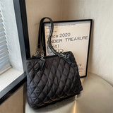 Plaid Ladies Casual Tote Shopping Bags Women's Travel Shoulder Bag