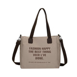 Ladies Canvas Tote Bag Beach Shopping Large Shoulder Bags