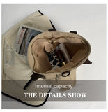 Ladies Canvas Tote Bag Beach Shopping Large Shoulder Bags