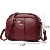 Small Crossbody Bags for Women PU Leather HandBags Ladies Shoulder Bags