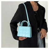 Retro Portable Women's Shoulder Bag Small Square Bag