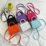 Retro Portable Women's Shoulder Bag Small Square Bag
