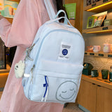 Green Laptop Backpack for College Lady Students