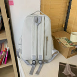 Green Laptop Backpack for College Lady Students