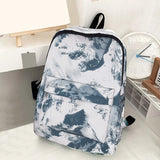 Tie Dye Print Teen Girls Backpack Casual Travel Shoulder Bag