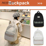 Floral Print School Bag for Teenagers Boys Girls