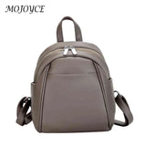 Soft Leather Rucksack School Bag for Students Girl