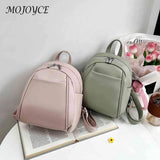 Soft Leather Rucksack School Bag for Students Girl