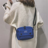 Canvas Crossbody Bag Casual Phone Bag for Women