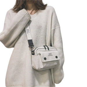 Canvas Crossbody Bag Casual Phone Bag for Women