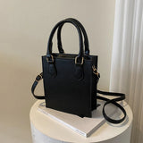 Women's PU Leather Shoulder Bag Small Crossbody Handbag Purse