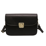 Small Square Flap Crossbody Bag High PU Leather Handbags