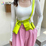 Leather Belly Bag Hip-hop Street Waist Bags