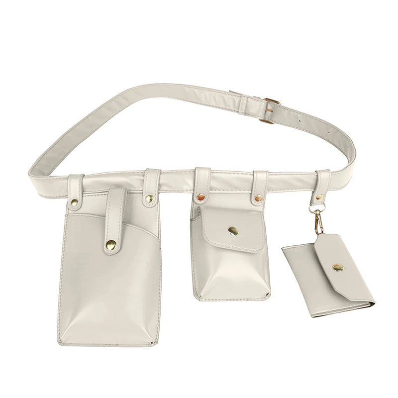 Leather Belly Bag Hip-hop Street Waist Bags