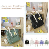 Small Fresh School Backpacks Retro Denim Nylon Daypack Softback Hiking Backpacks