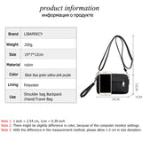 Small Light Shoulder Bags for Women Waterproof Nylon Crossbody Messenger Bags