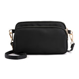 Small Waterproof Nylon Shoulder Bag for Women Crossbody Messenger Purse