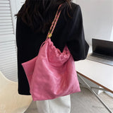 PU Leather Shoulder Bag Women Tote Bag with Wallet