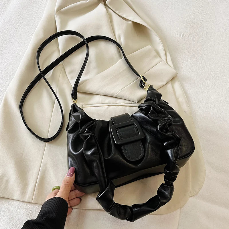 Chic PU Leather Crossbody Bag for Women