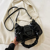 Chic PU Leather Crossbody Bag for Women