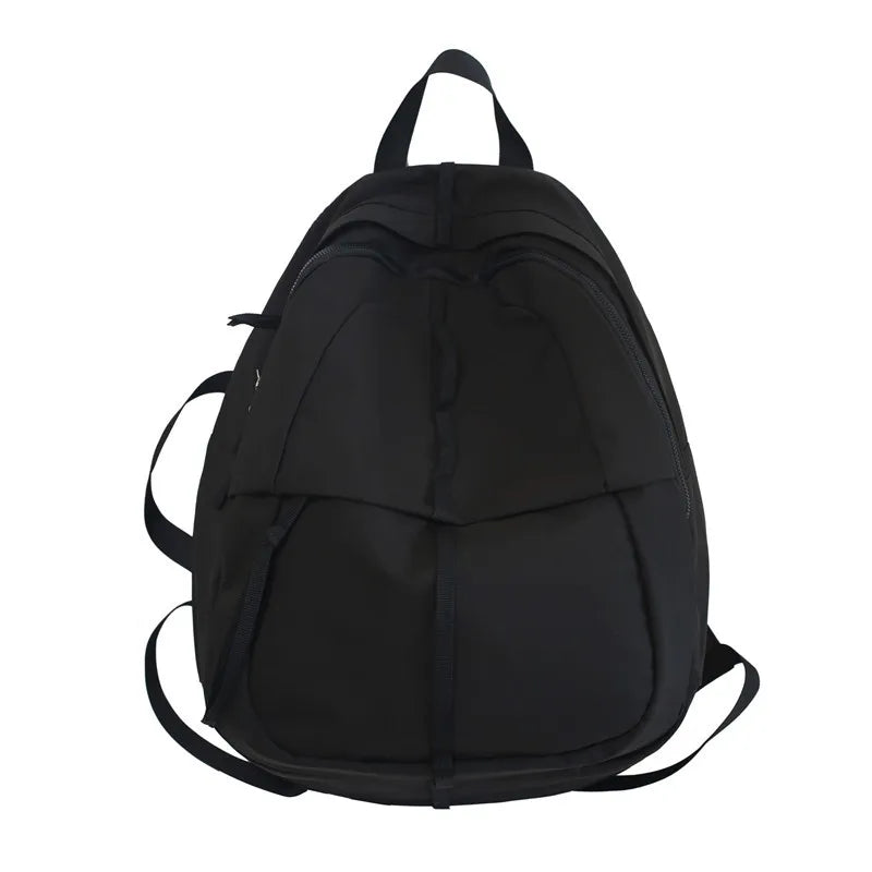Solid Backpack South Korea Women Backpack Student School Bag Large Capacity