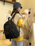 Waterproof Nylon School Bags For Teenager Girls Bookbag