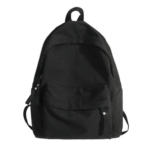 Waterproof Nylon School Backpack for Teenager Girls