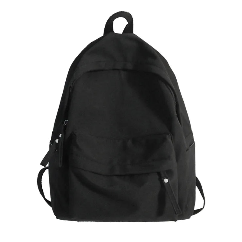 Waterproof Nylon School Backpack for Teenager Girls