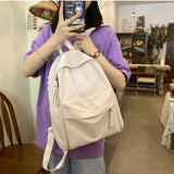 Waterproof Nylon School Bags For Teenager Girls Bookbag